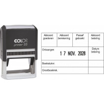 Boekhoudstempel 2155 - Colop printer 55