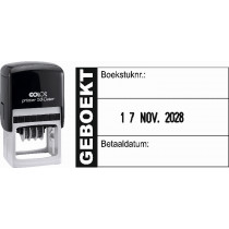 Boekhoudstempel 2157 - Colop printer 53