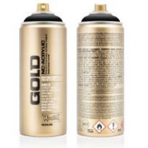Montana Gold verfspray diepzwart 400 ml