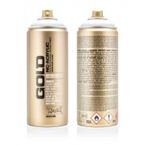 Montana Gold verfspray dieppuurwit 400 ml