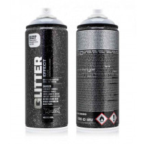 Montana glitterspray zilver 400 ml