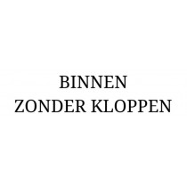 Kunststof naambord - Gegraveerd -  200 x 50 x 1,5 mm