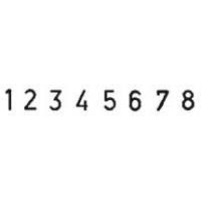 Colop Cijferbandstempel 03008