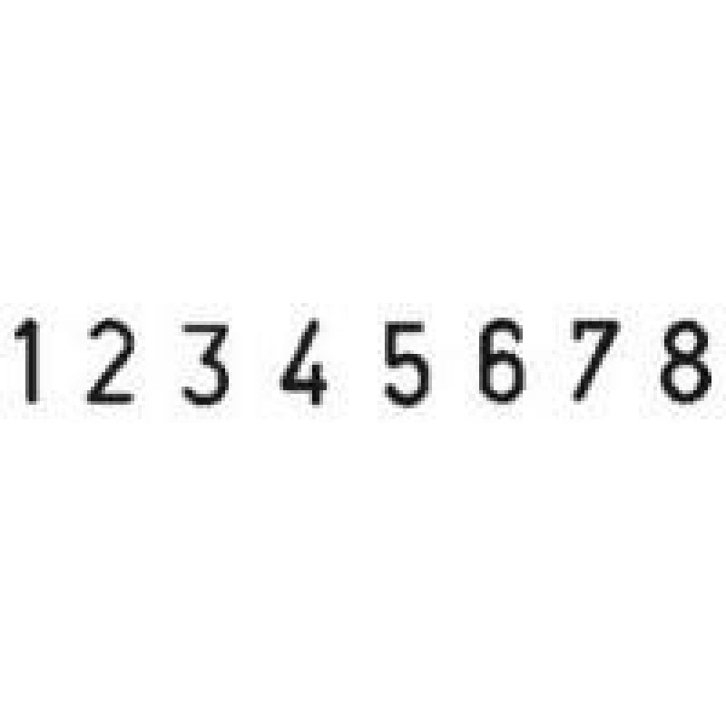 Colop Cijferbandstempel 04008