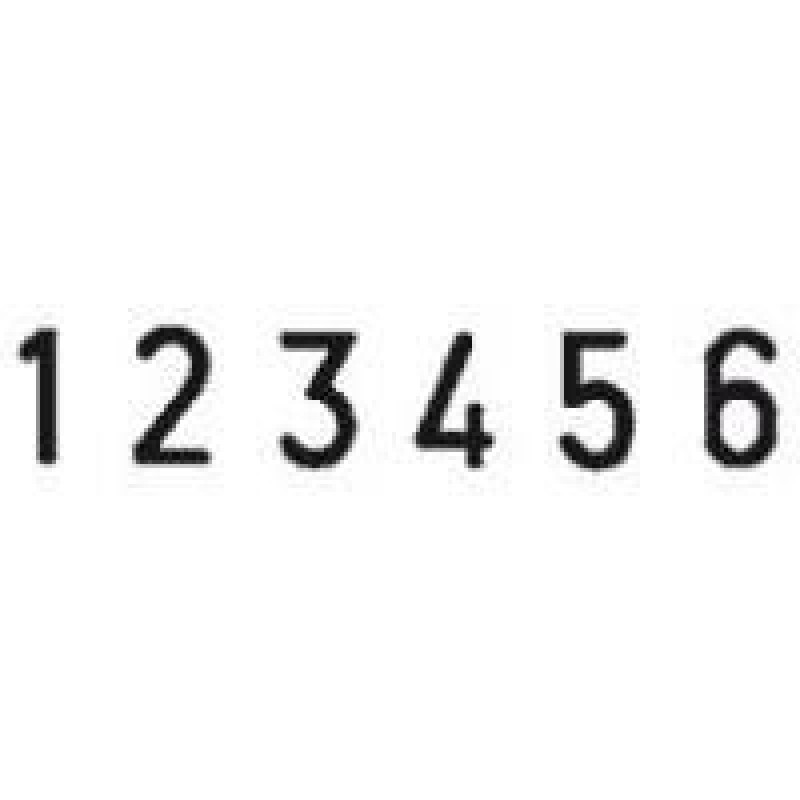 Colop Cijferbandstempel 05006