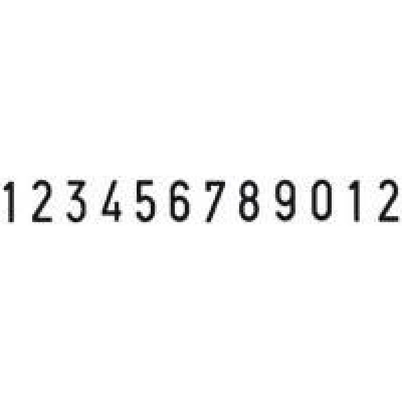 Colop Cijferbandstempel 09012