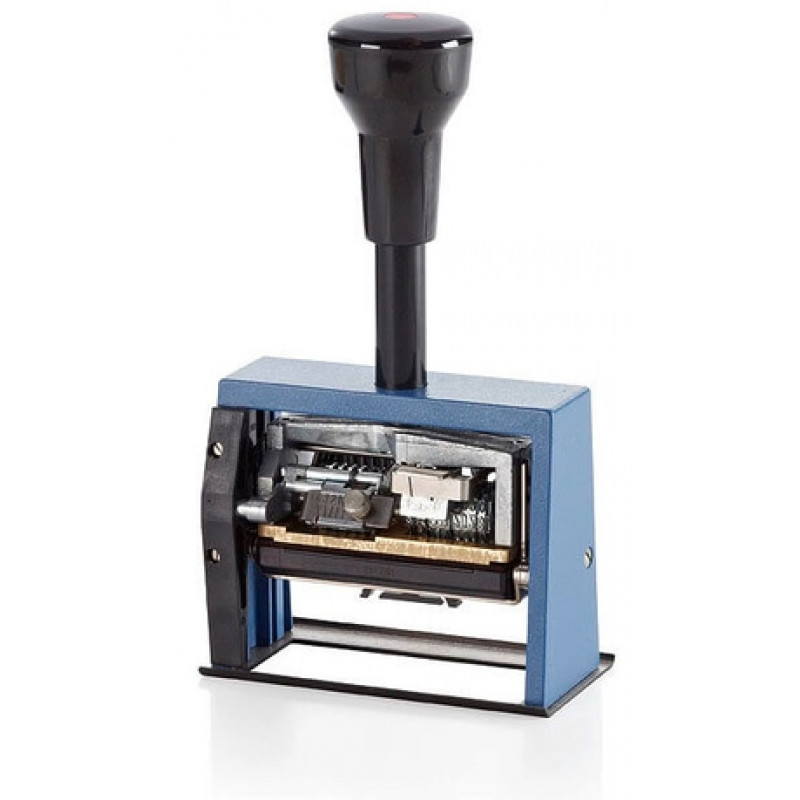 Douanestempel DN65a Numeroteur met datum en tekstplaat