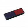 Colop Reservekussen E/12 Blauw/Rood